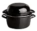 Paderno World Cuisine 2.2 Pound Capacity Enamel Steel Mussel Pot
