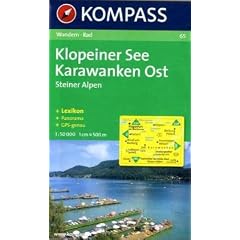 Klopeiner See, Karawanken Ost: Wanderkarte mit Kurzf�hrer, Panorama und Radwegen. GPS-geeignet. 1:50.000