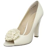 Brianna Leigh Womens Penelope Open-Toe Pump