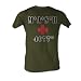 M*A*S*H MASH Outline Classic Army TV show Adult Army Green T-shirt