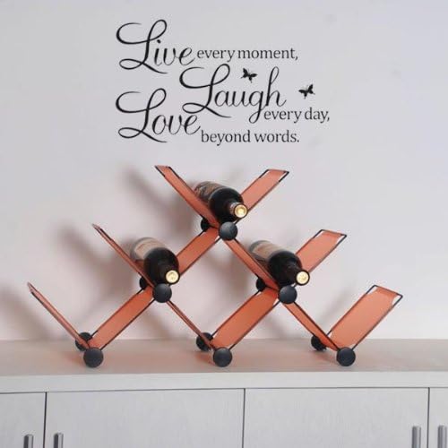 PVC Live Love Laugh Letters Wall Sticker Decal Poster Removable.