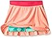 adidas Kids Girl's Club Trend Skort (Little Kids/Big Kids) Sun Glow/Shock Red LG (14 Big Kids)