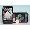 Idena 6157409 - 100 Pokerchips in Box inklusive 1 Dealerchip