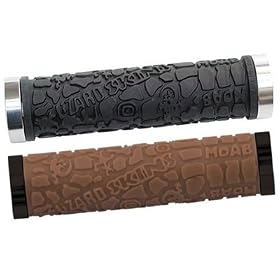 Lizard Skins Moab Lock-On ATB Bicycle Handle Bar Grips w/Clamps