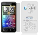 splash Masque Screen Protector Film Clear (Invisible) for HTC EVO 3D (3-Pac ....
