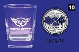 Corvette Engraved Glassware