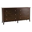 Manhattan 6-Drawer Dresser - Espresso