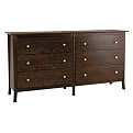 Manhattan 6-Drawer Dresser - Espresso