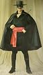 Economy Black Bandit Costume for Adults