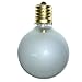 String Light Company C90012F Frosted G50 Globe String Light Bulb with E17 Base, 7-Watt (Pack of 12)