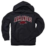 Arkansas Razorbacks Youth Black Perennial II Hooded Sweatshirt