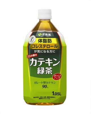 伊藤園　引き締った味 カテキン緑茶　1.05L １ケース　12本