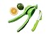 HomePOP Lime and Lemon Squeezer Commercial Grade With Matching Ceramic Knife - Green