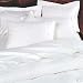 MARRIKAS 300TC Egyptian Cotton CAL KING WHITE STRIPED Duvet Cover Set