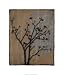 Branch In Silhouette I by Jennifer Goldberger. ART GICLEE ON CANVAS with 1 1/2 inch deep bars. 15.46 inches width by 19.31 inches height. Highest Quality Art Poster Print