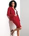 Apparel : Button-front linen blazer