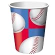 All-Star Baseball 9 oz. Paper Cups (8 count) Child