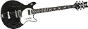 Daisy Rock Bangles Signature Model Electric Guitar, Metallic Black