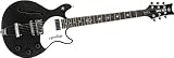 Daisy Rock Bangles Signature Model Electric Guitar, Metallic Black