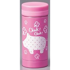 石黒彩のこぶたキッチン ステンレスマグ200ml(ピンク) AY-022