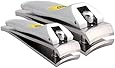 Harperton Klipit Nail Clipper Set - Fingernail + Toenail - Stainless Steel