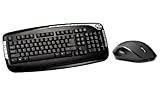 I/OMagic Bluetooth Wireless Multi-Media Keyboard and Mouse Combo (Black)(I012K03BMB)