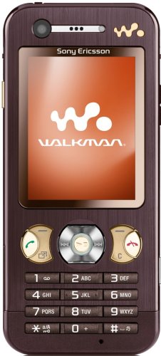 Sony Ericsson - W890i Téléphone portable Bluetooth monobloc - HSDPA / 3G+ / photo 3Mpix / MP3 - marron