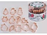 Review Eddingtons  / 12 pce Copper Plated Christmas Cookie Cutter Set
