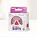 ChooMee SoftSip Food Pouch Tops | Red Purple + White Travel case | Prevent Spills and Protect Childs Mouth