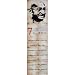 Gandhi Seven Deadly Social Sins, Face Art Poster Print - 12x36