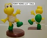 Super Mario Bros Koopa Troopa Green Figure ( Tiny Mini 1.5" Tall )イメージ
