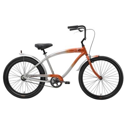 Nirve Inferno Mens 1 speed Bicycle (Orange)