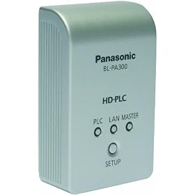 Panasonic High Definition Power Line Communication Ethernet Adaptor- Twin Pack