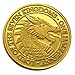Game of Thrones: Aegon V Targaryen Brass 1/2 Penny, Collector Grade By Shire Post Mint