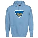 Chicago Cubs Cooperstown Felt Tek Patch Hooded Sweatshirt