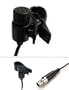 Av-jefes Tcm141-ta4f Condenser Lavalier Mic for Shure Wireless Microphone with Ta4 Connector