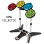 Rock Band Drum Skins, Fits Xbox 360 / PS3 / PS2 / WII Rockband Drums - BoneCollector