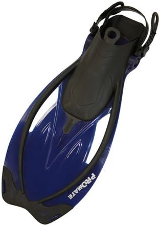 Promate Wave Snorkeling Open Heel Fins Adjustable Strap Snorkel Fins Flippers
