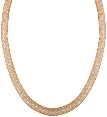 Bling By Hilton Necklace Fashion Jewellery Yellow Magnatic LockGitanjali Jewels
