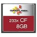 Maxflash Compact Flash (CF) Card 8GB Speicherkarte (original Handelsverpackung)