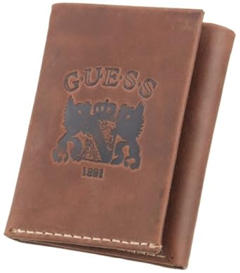 Guess Men's Pullup Passcase Trifold Wallet Guess Men's Pullup Passcase Trifold Wallet