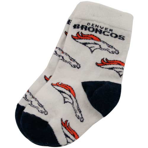 Denver Broncos Infant Navy NFL Socks