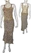 Skirt Top Set Georgette Embroidery Womens Casual Sundresses Size P
