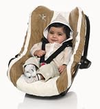 Chocolate Brown Wallaboo Group 0+ Car Seat Cover