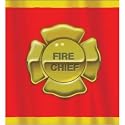 Firefighter 54in x 108in Plastic Tablecover