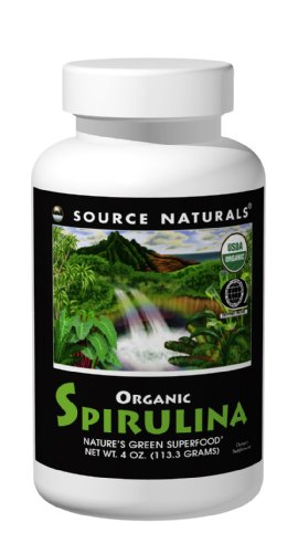 Source Naturals Organic Spirulina Powder, 4 Ounce 