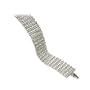 Seven Row Rhinestone Link Bracelet Fashion Jewelry