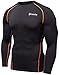 CLSL TM-R34-BO_Large Tesla Men's Thermal Wintergear Compression Baselayer Long Sleeve Top R21/R34