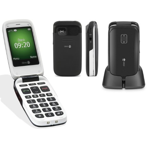 Buy Doro PhoneEasy 614 Mobile Phone Black Buy Doro PhoneEasy 614 Mobile Phone Black