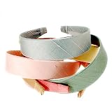 L. Erickson USA 1 1/2 Headband 100% Silk Dupioni